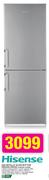 Hisense 230Ltr Metallic Silver Bottom Freezer Fridge HISENSE H299B