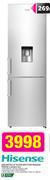 Hisense 269Ltr Metallic Silver Bottom Freezer Fridge H359BME WD
