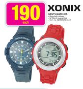 Xonix Gents Watches Each