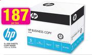 HP 5x500 Sheets Copy Paper-Per Box