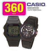 Casio Gents Watches Each