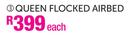  Camp Master Queen Flocked Airbed Each
