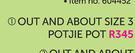 Out & About Size 3 Potjie Pot