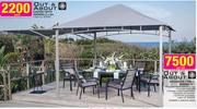 Out & About Gazebo With Awning 3 x 3m