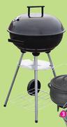 Out & About 43CM Charcoal Kettle Braai