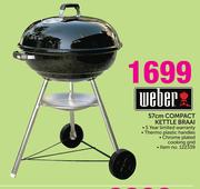 Weber 57CM Compact Kettle Braai