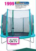Bounceking Air Max 10 Foot Trampoline And Safety Net Combo