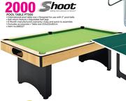 Shoot Pool Table PT500