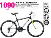 Raleigh 26" Rock 5 Mens Or Ladies Bikes