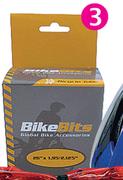 16", 20", 24" Or 26" Bike Bits Bike Tubes A/V-Each