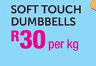 Trojan Soft Touch Dumbbells-Per kg