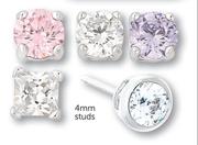 4mm Studs-Per Pair