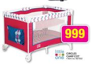 Little One Circles Camp Cot