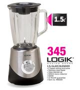 Logik 1.5Ltr Glass Blender