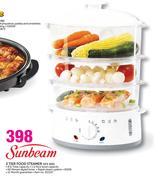 Sunbeam 3 Tier Food Steamer SFS 300