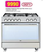 Defy 5 Burner Stainless Steel Electric Stove DGS161