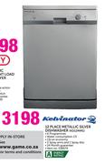 Kelvinator 12 Place Metallic Silver Dishwasher KD12MM1
