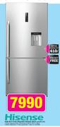 Hisense 458ltr Bottom Freezer Fridge Inox-H610BI WD