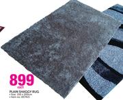Plain Shaggy Rug-Each