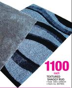 Textured Shaggy Rug-Each