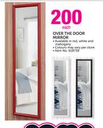 Over The Door Mirror-Each