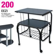 Eezi TV Trolley-H72xW60xD40cm