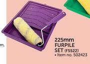 Academy Paint Roller And Tray Set 225mm Furpile Set