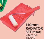Academy Paint Roller And Tray Set 110mm Radiator Set