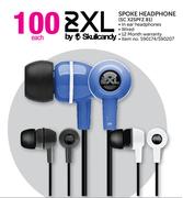 2XL by Skullcandy Spoke Headphone SC X2SPFZ 81 Each