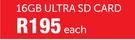 SanDisk 16GB Ultra SD Card