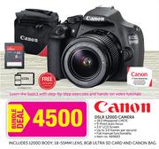 Canon DSLR 1200D Camera