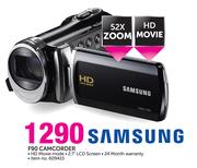 Samsung F90 Camcorder