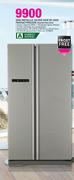Samsung 550ltr Metallic Silver Side By Side Fridge/Freezer-RSA1NTMG/XFA