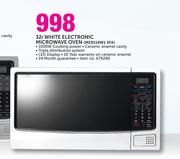 Samsung 32Ltr White Electronic Microwave Oven ME9114W1 XFA