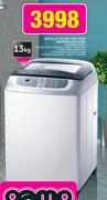 Samsung 13kg Metallic Silver Top Load Washing Machine WA13F5S4UWA F