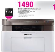 Samsung 3 In 1 Laser Printer (M2070/XFA)