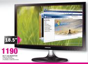 Samsung 18.5" LED Monitor