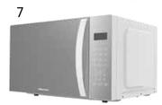 Hisense 43L Solo Electronic Microwave Oven 830332