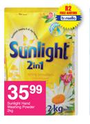 Sunlight Hand Washing Powder-2Kg