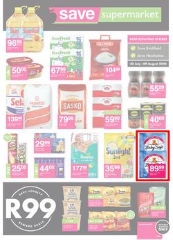 Save Supermarket Brickfield & Newholme (30 July - 9 August 2020), page 1