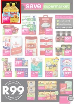 Save Supermarket Brickfield & Newholme (30 July - 9 August 2020), page 1