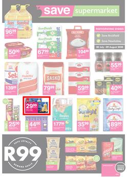 Save Supermarket Brickfield & Newholme (30 July - 9 August 2020), page 1