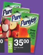 Pure Joy Juice-3 x 1Ltr