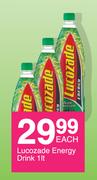 Lucozade Energy Drink-1Ltr Each