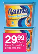Rama Spread For Bread Tub-1Kg Each