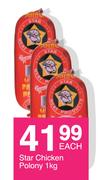 Star Chicken Polony-1Kg Each