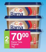 Rama Tubs Original-2 x 1Kg