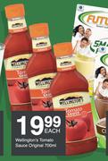 Wellington's Toamto Sauce Original-700ml Each