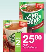 Knorr Cup Of Soup-For 2