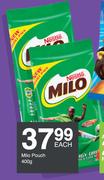 Milo Pouch-400g Each